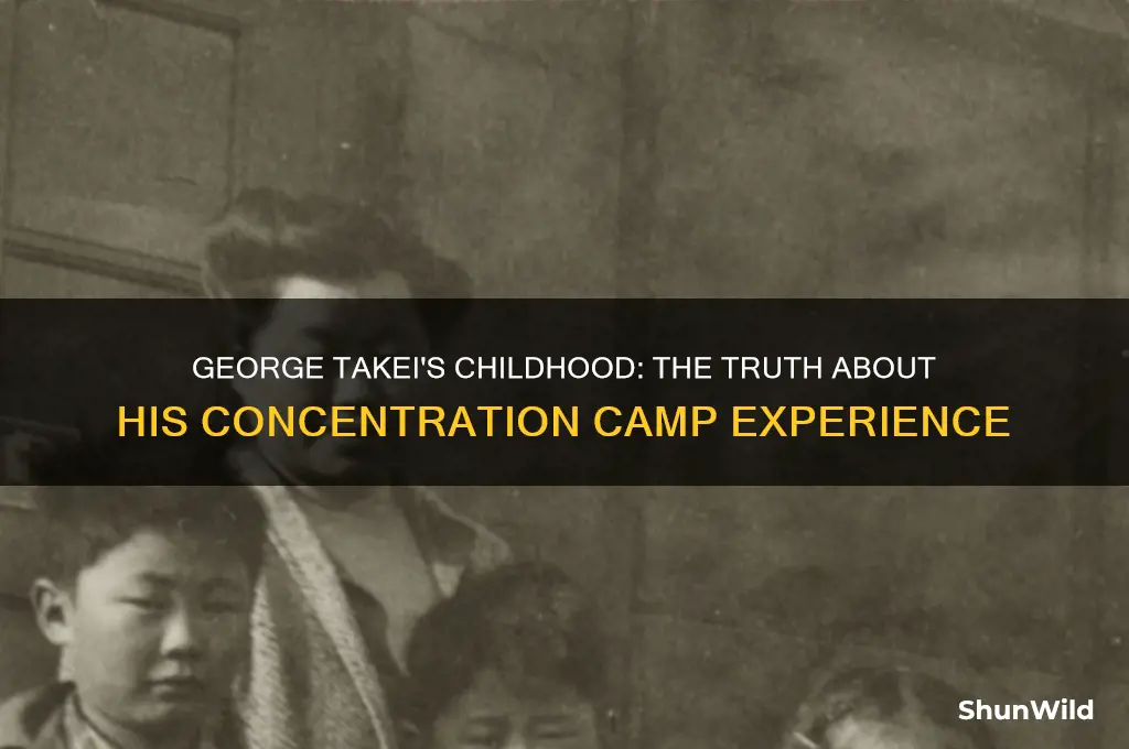 was georg takei in a concentration camp