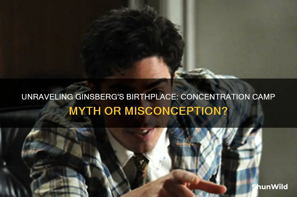 was ginsberg born in a concentration camp