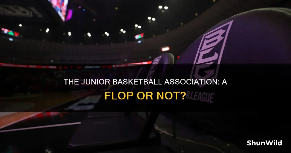 was junior basketball association a flop