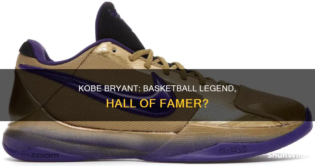 was kobe bryant in the basketball hall of fame