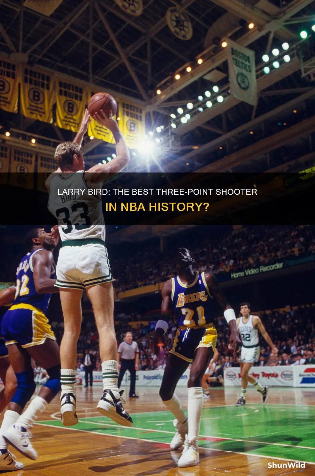 was larry bird the best three point shooter in basketball