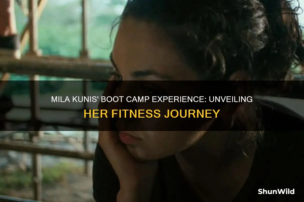 was mila kunis boot camp