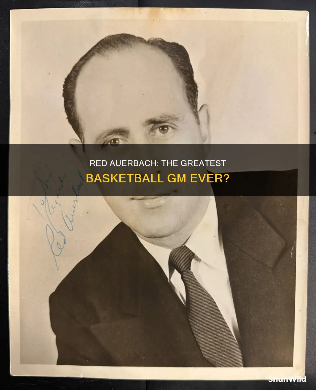 was red the best gm in basketball