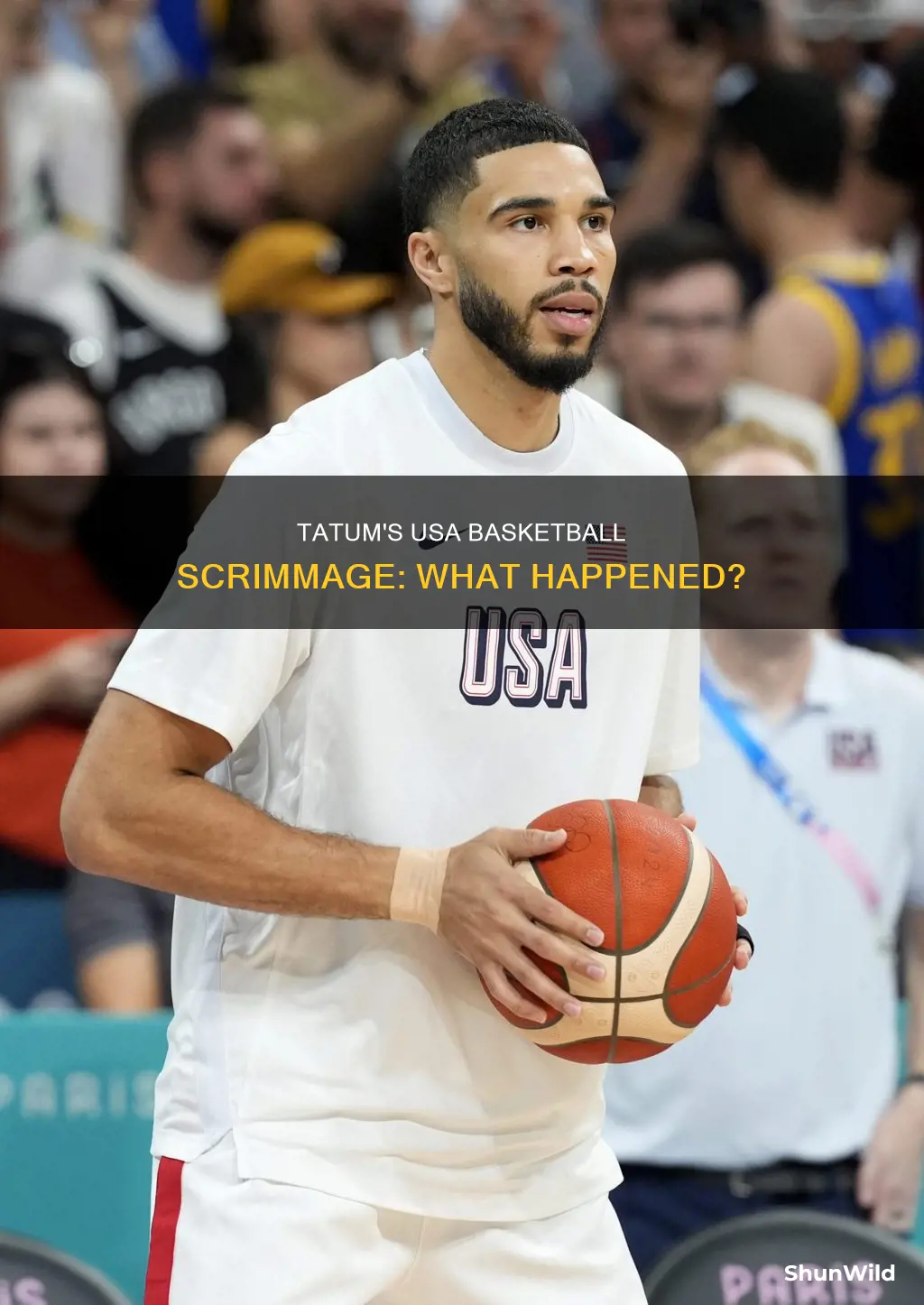 was tatum in the recen usa basketball scrimmage