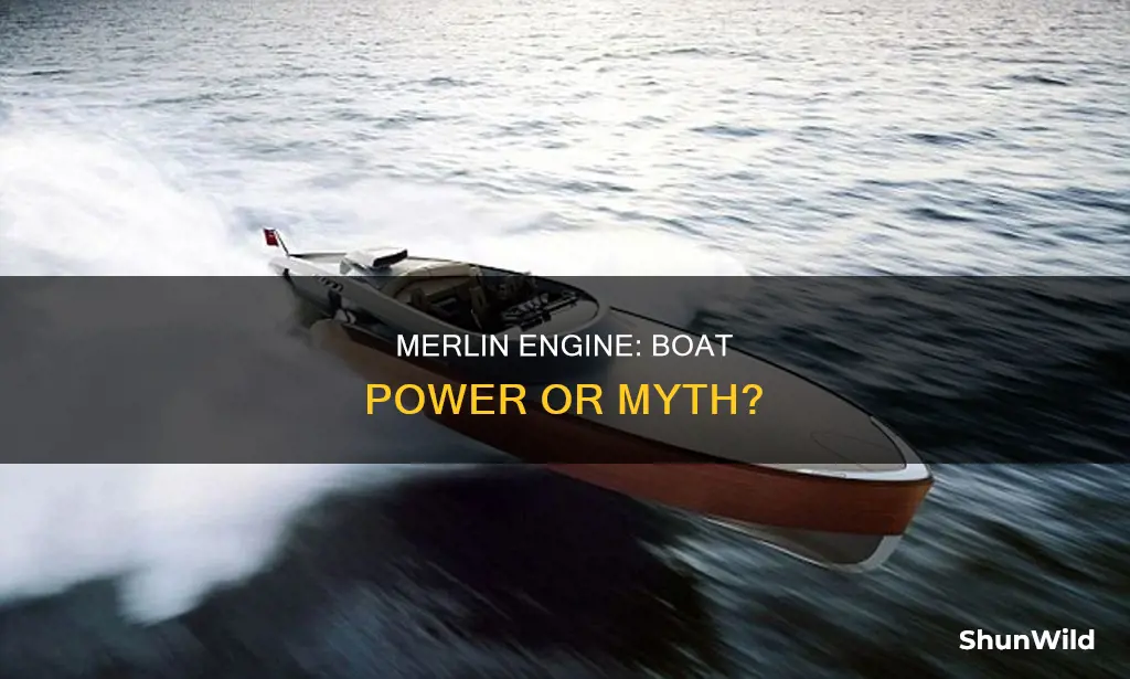 was the merlin engine in a boat