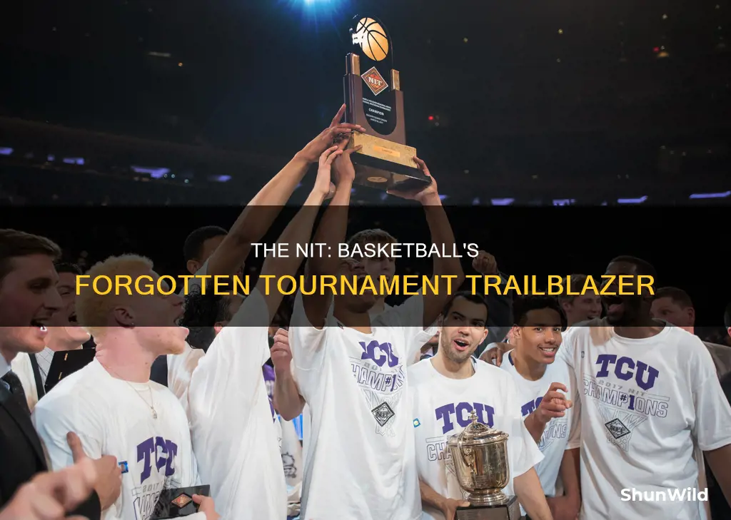 was the nit ever the first choice for basketball tounement