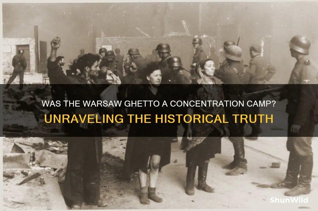 was the warsaw ghetto a concentration camp