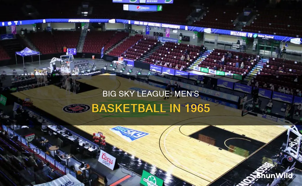was there a big sky mens basketball league in 1965