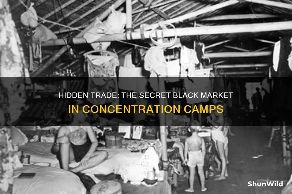 was there an underground black market in the concentration camps