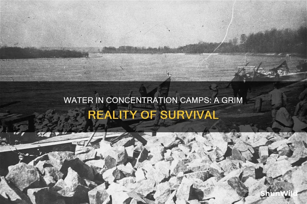 was there water in concentration camps
