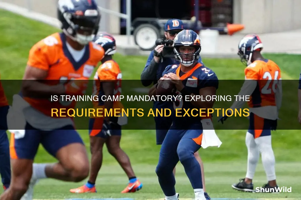 was training camp mandatory