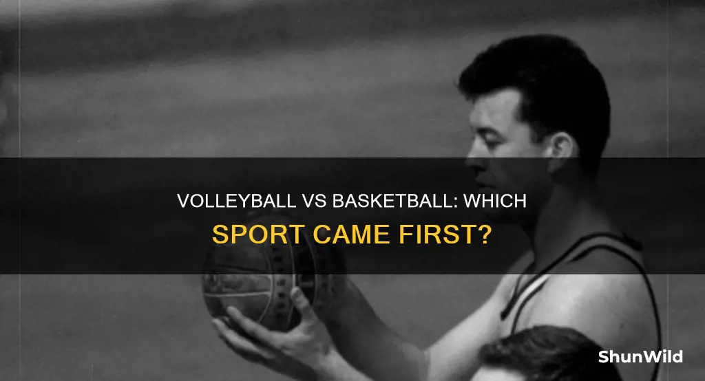 was volleyball invented before basketball
