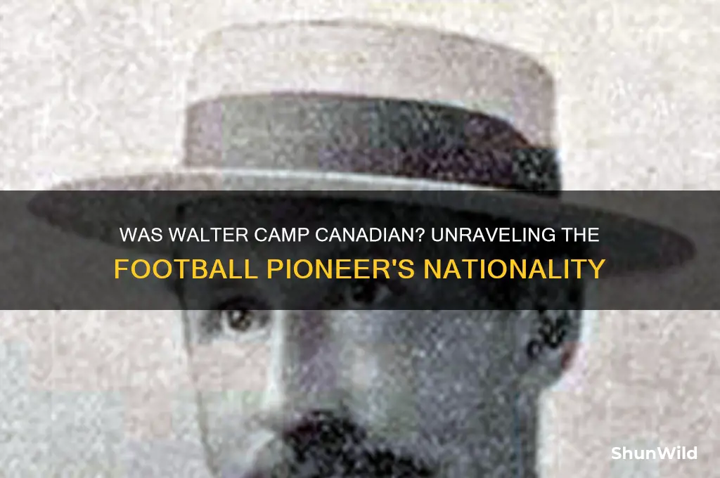 was walter camp canadian