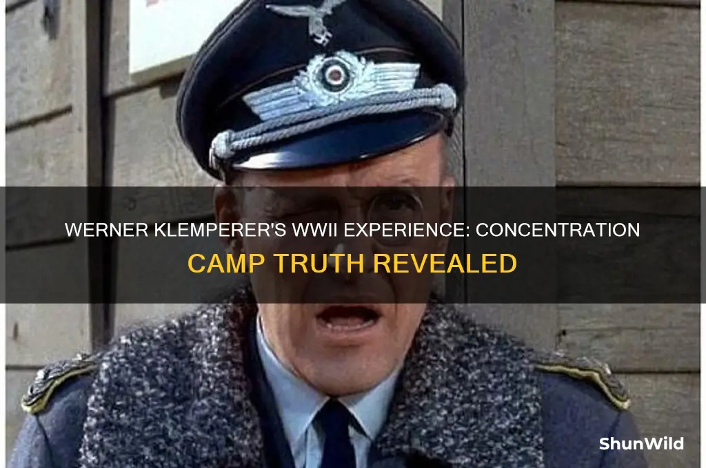 was werner klemperer in a concentration camp