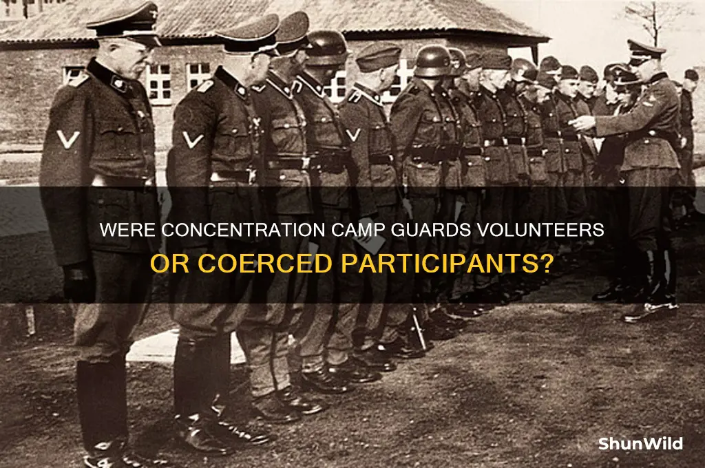 were all the concentration camp guards volunteers