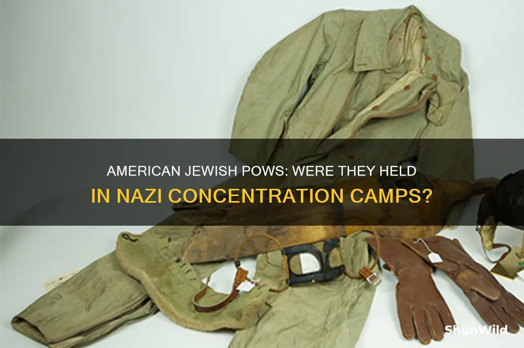 were american jewish pow put in concentration camps