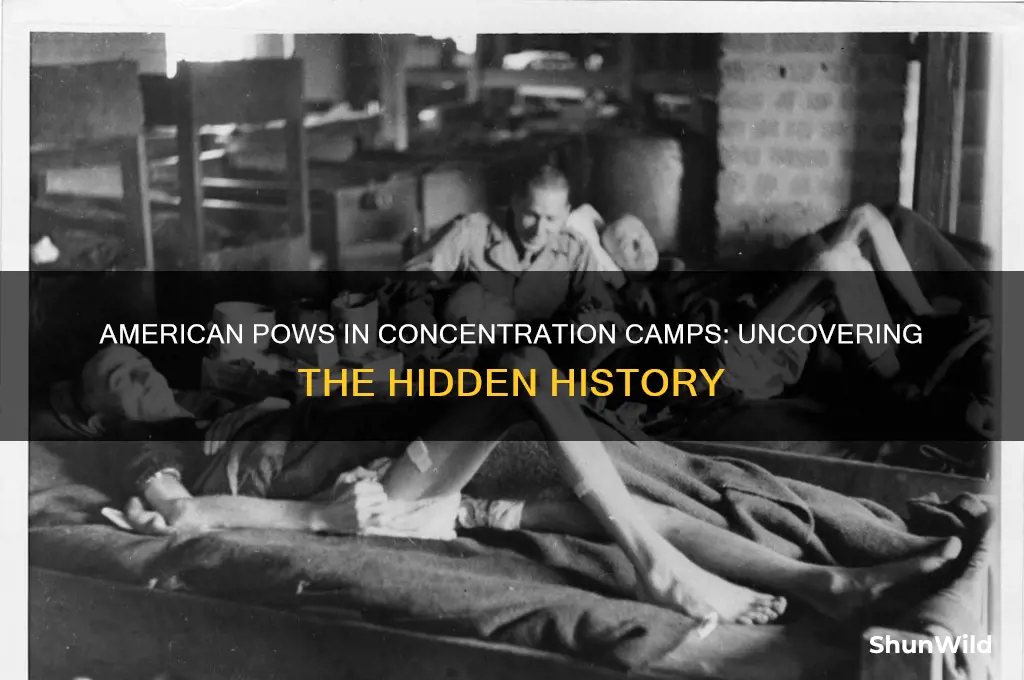 were american pows kept in concentration camps