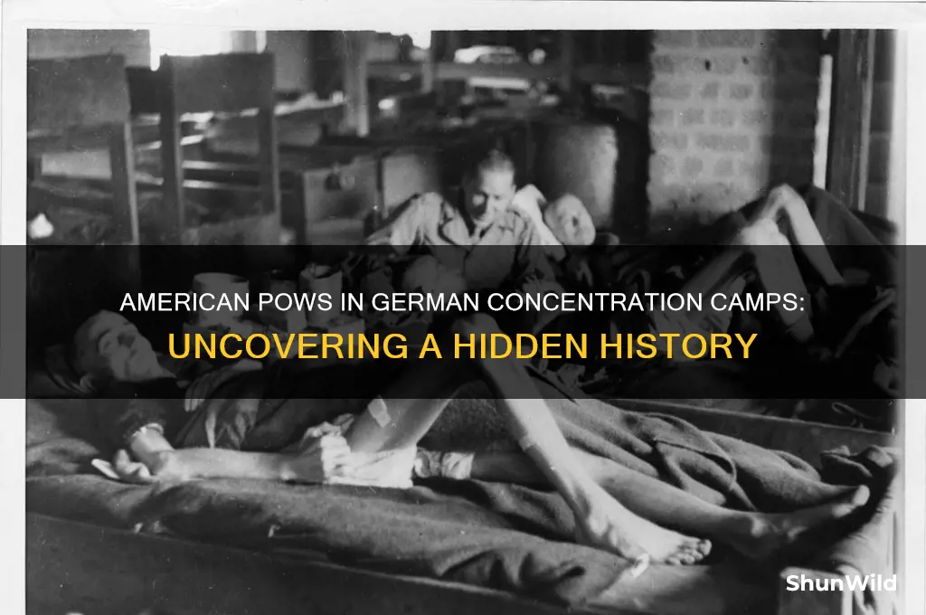 were americn pows put into german concentration camps