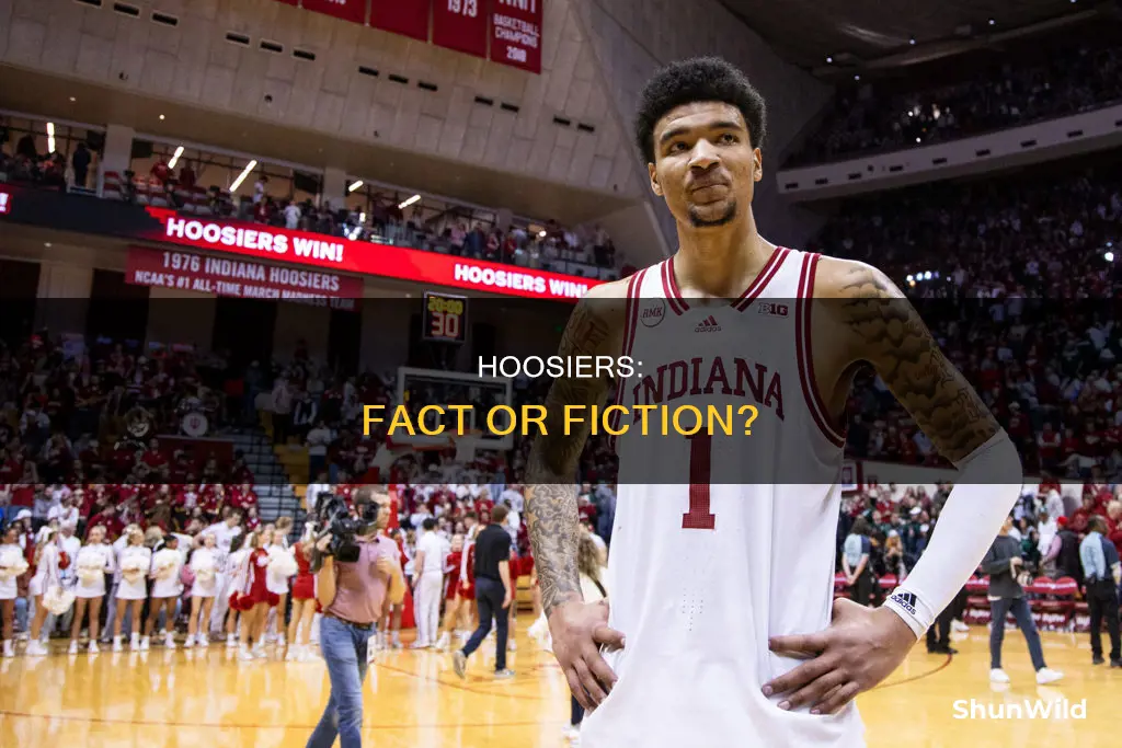 were any of thd playrrs in hoosiers real basketball playrrs