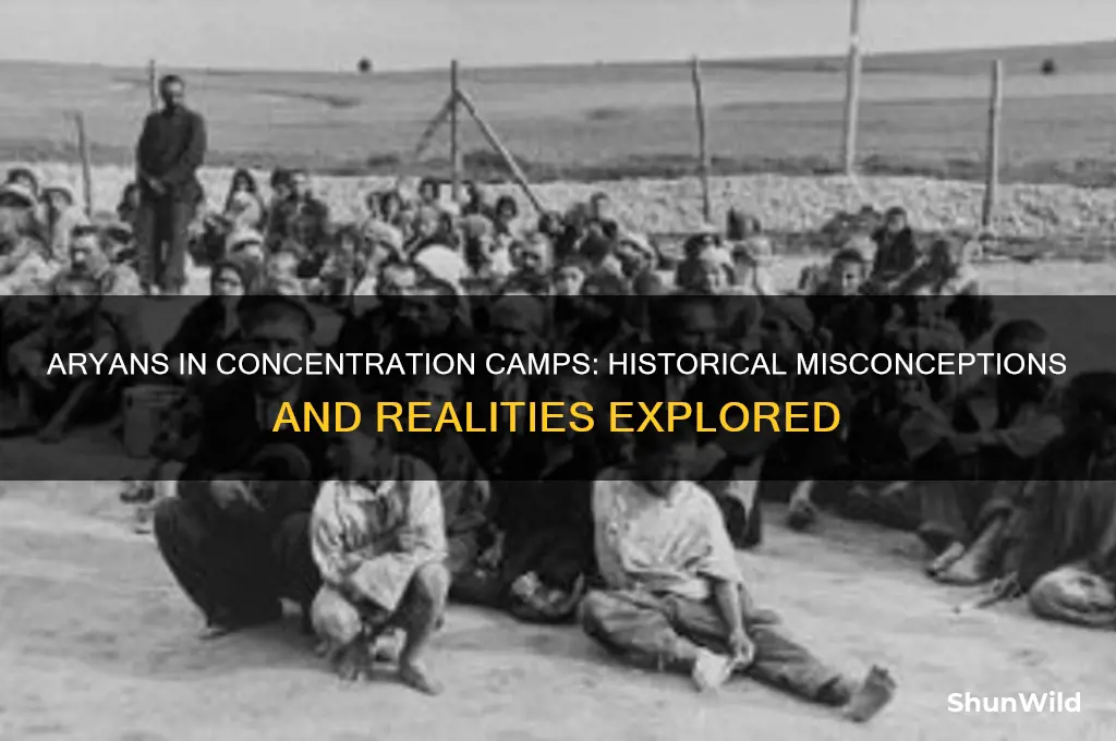 were aryans sent to concentration camps