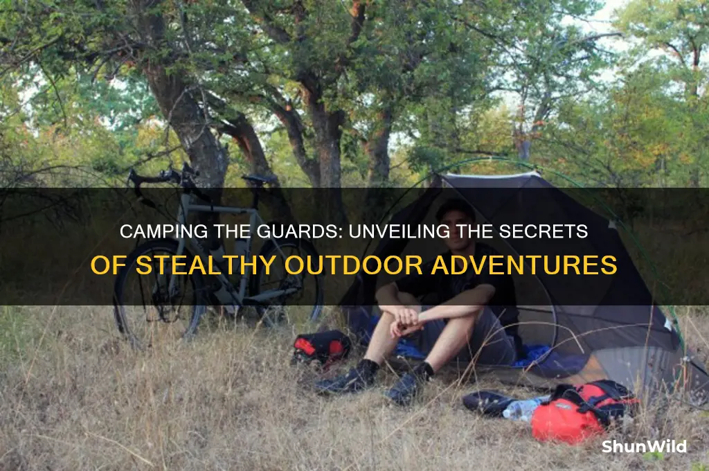 were camping the guards