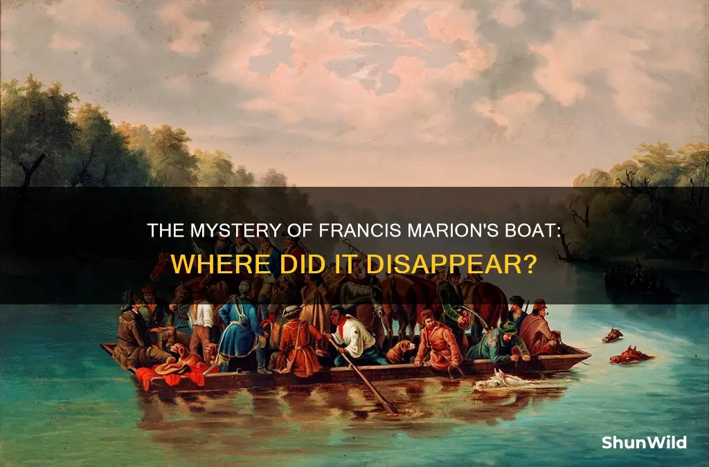 were did the francis marions boat go