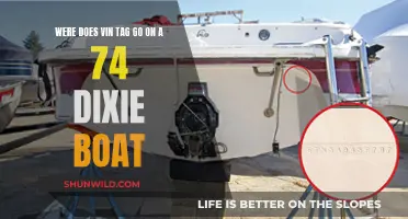 Where to Find the VIN Tag on a 74 Dixie Boat