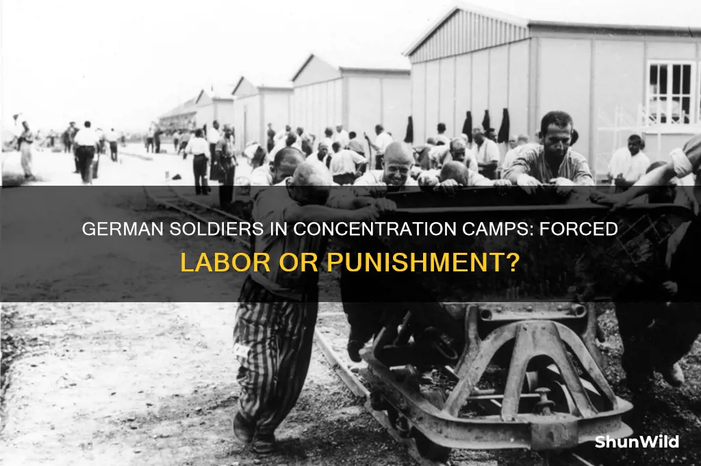 were german soldiers forced to work in concentration camps