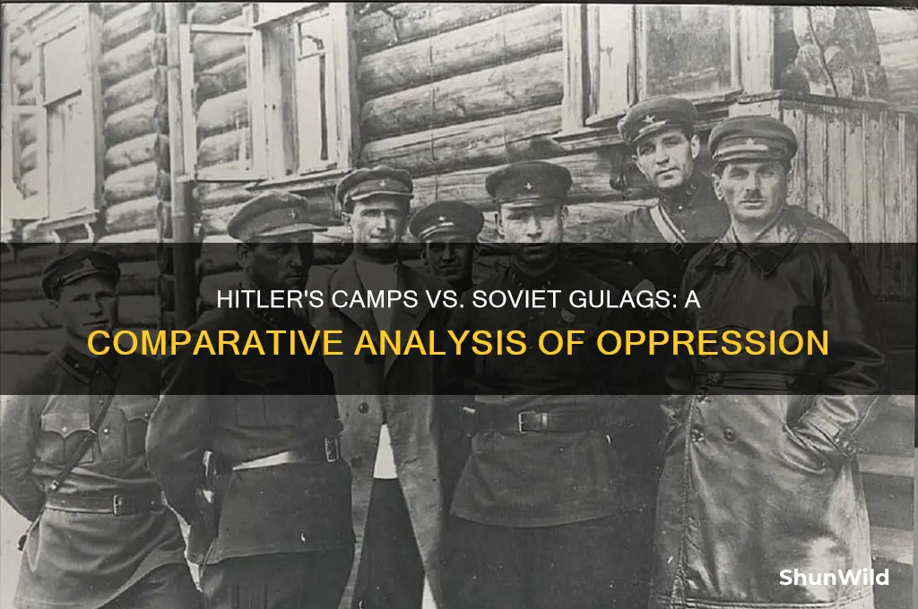 were hitlers concentration camps similar to gulags