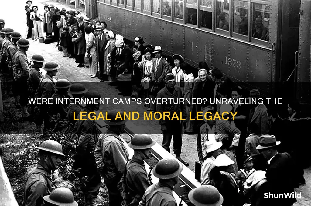 were interment camps overturned