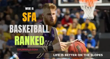 SFA Basketball's Current Rank: A Quick Look