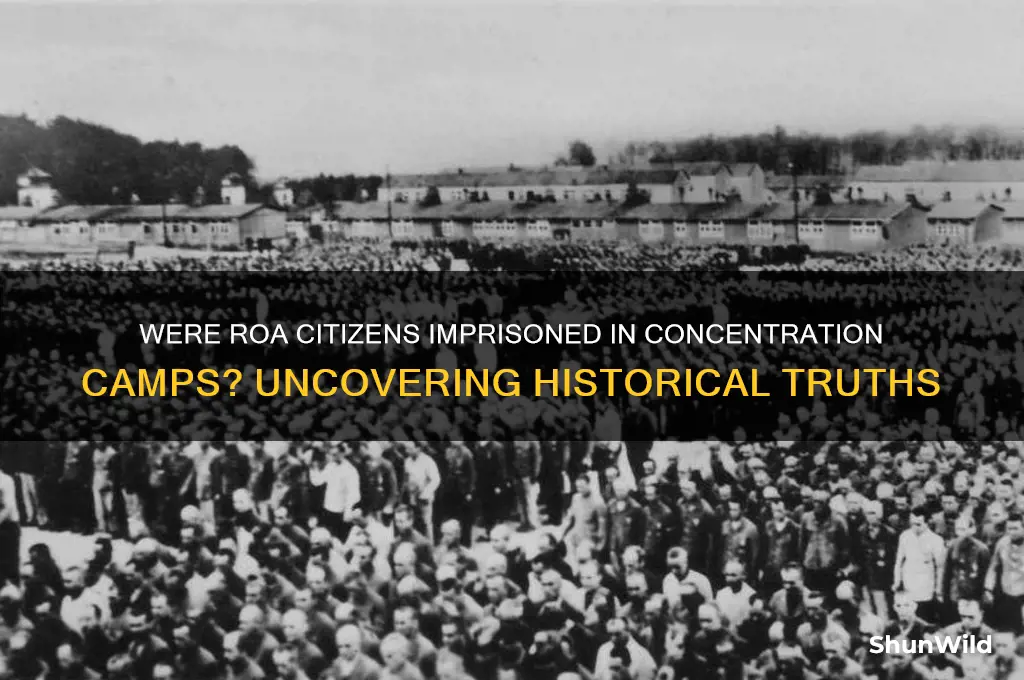 were roa citizens in concentration camps
