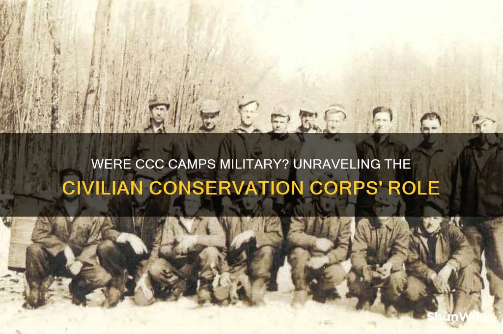 were the ccc camps military