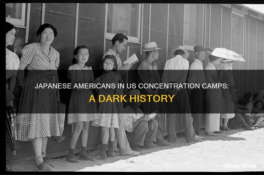 were the japenese held in concentration camps in us