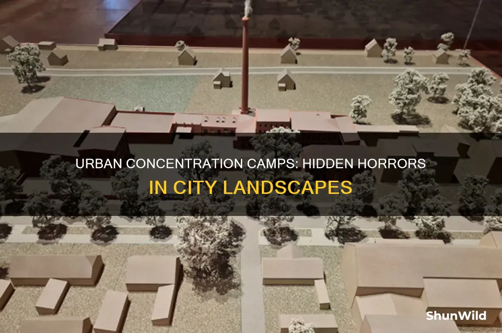 were there concentration camps in cities
