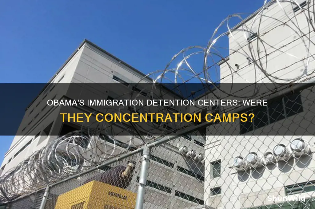 were there concentration camps under obama