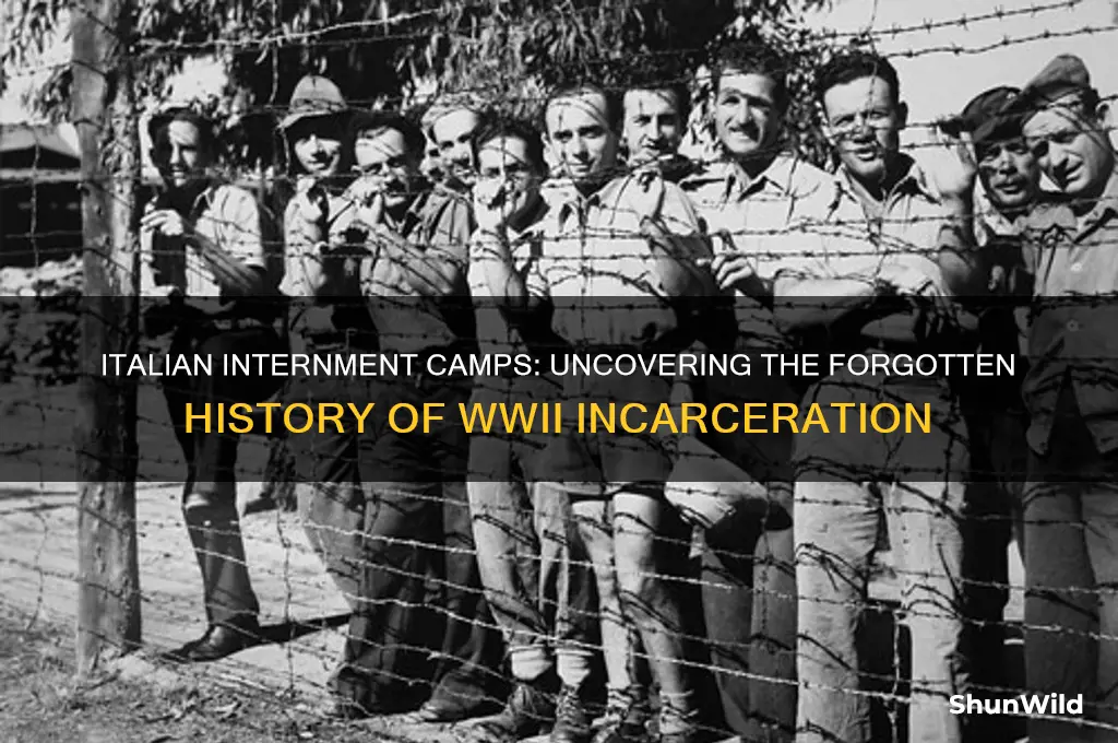 were there italian internment camps