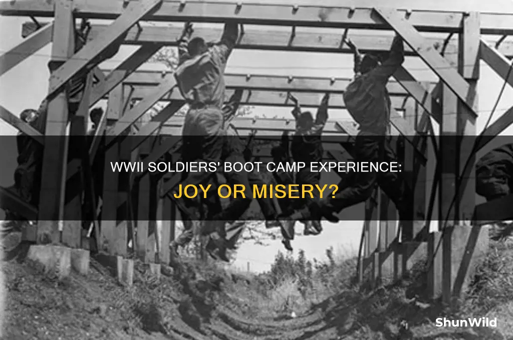 were ww2 soldiers happy about boot camp