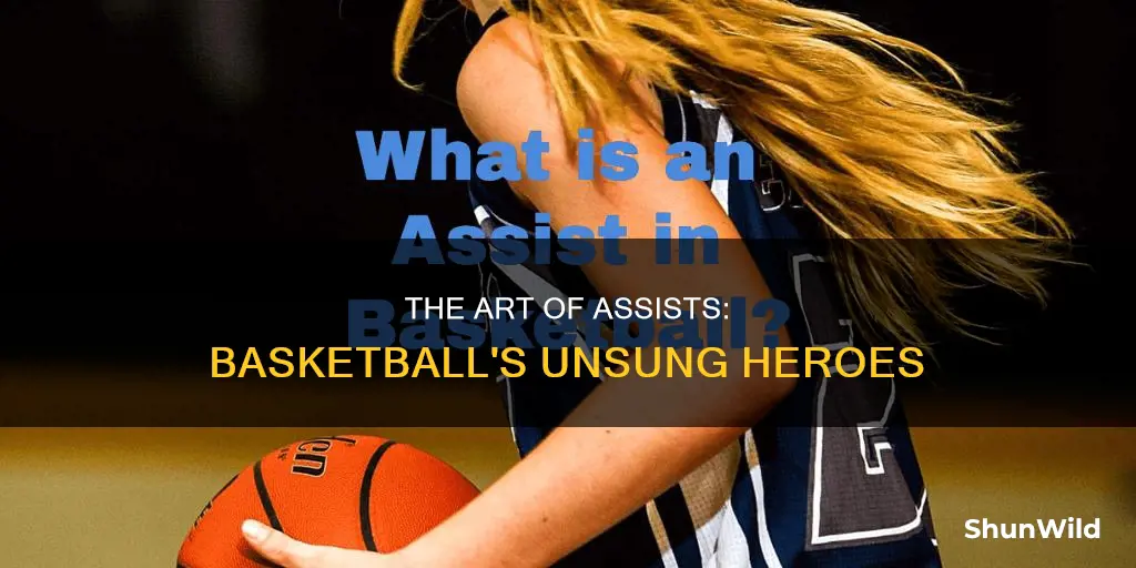 what a basketball assist