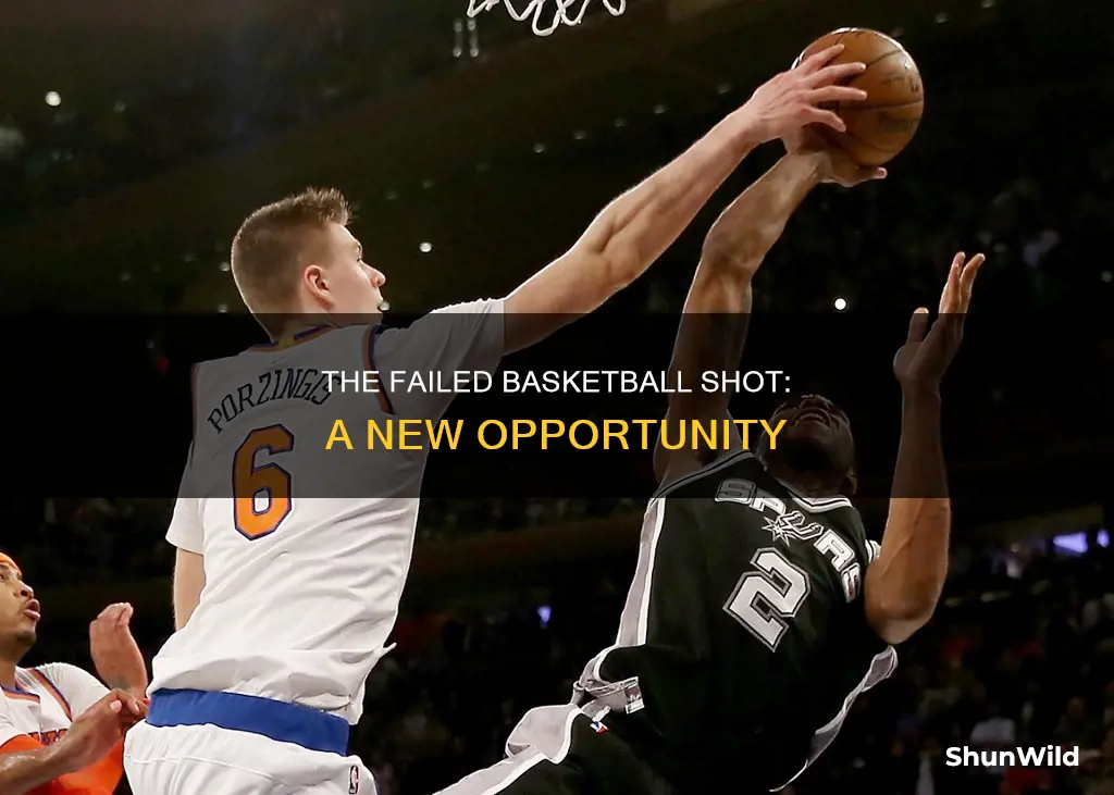 what a failed basketball shot may become