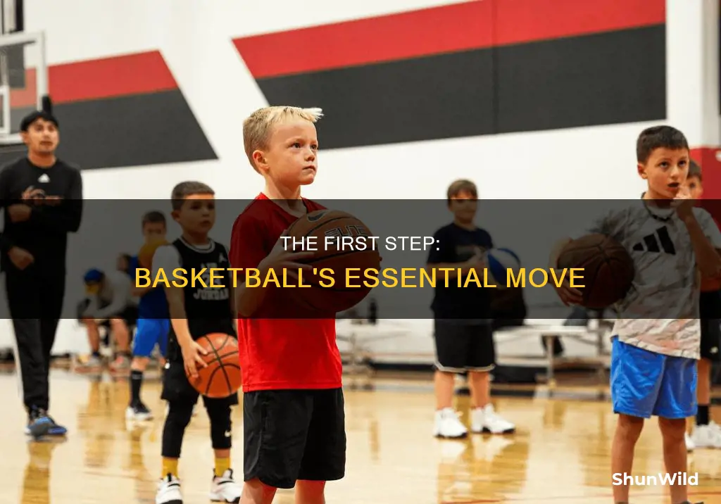 what a first step in basketball
