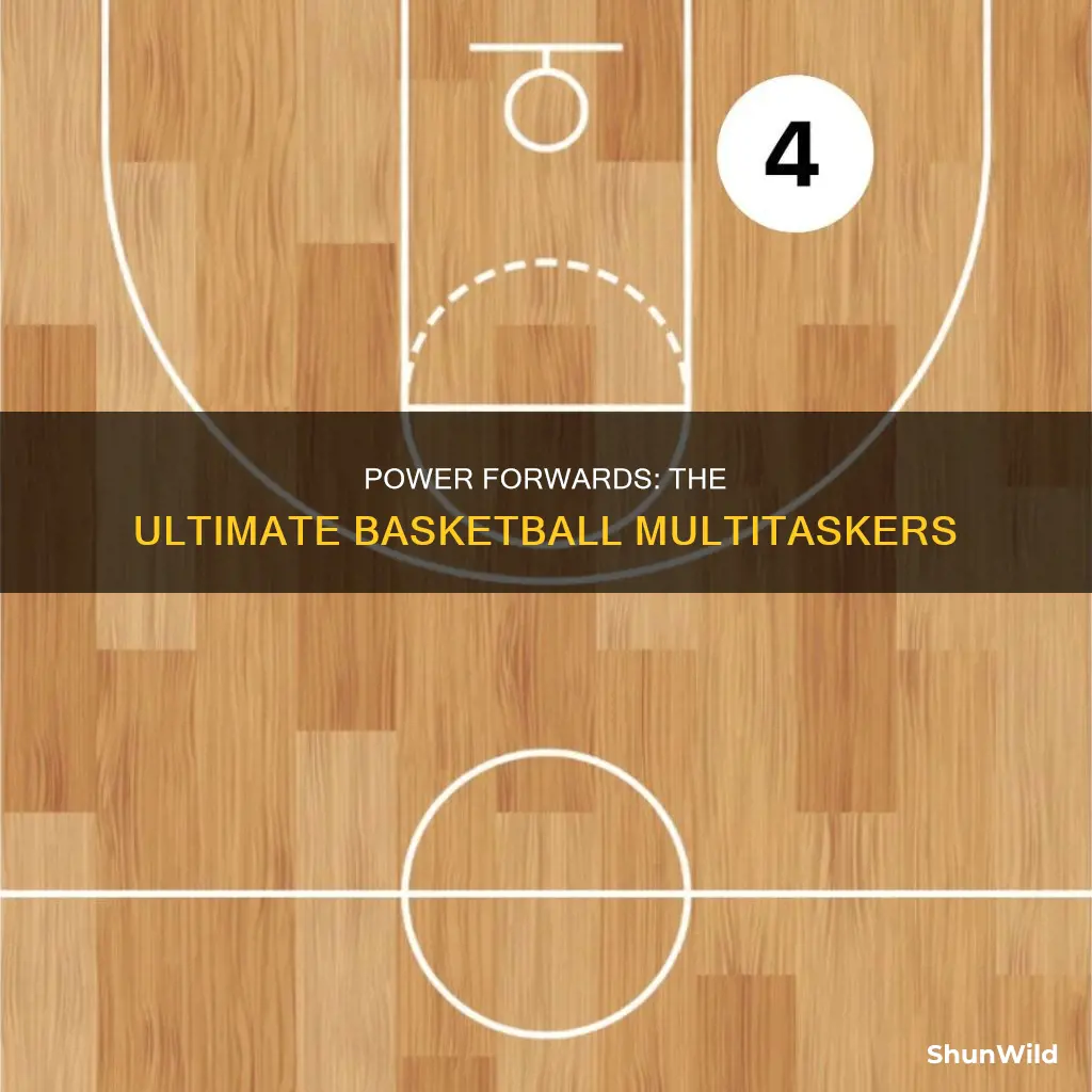 what a power forward do in basketball