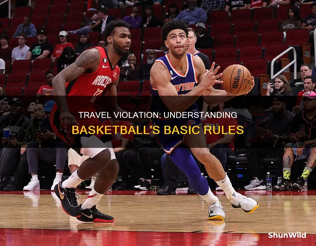 what a travel in basketball