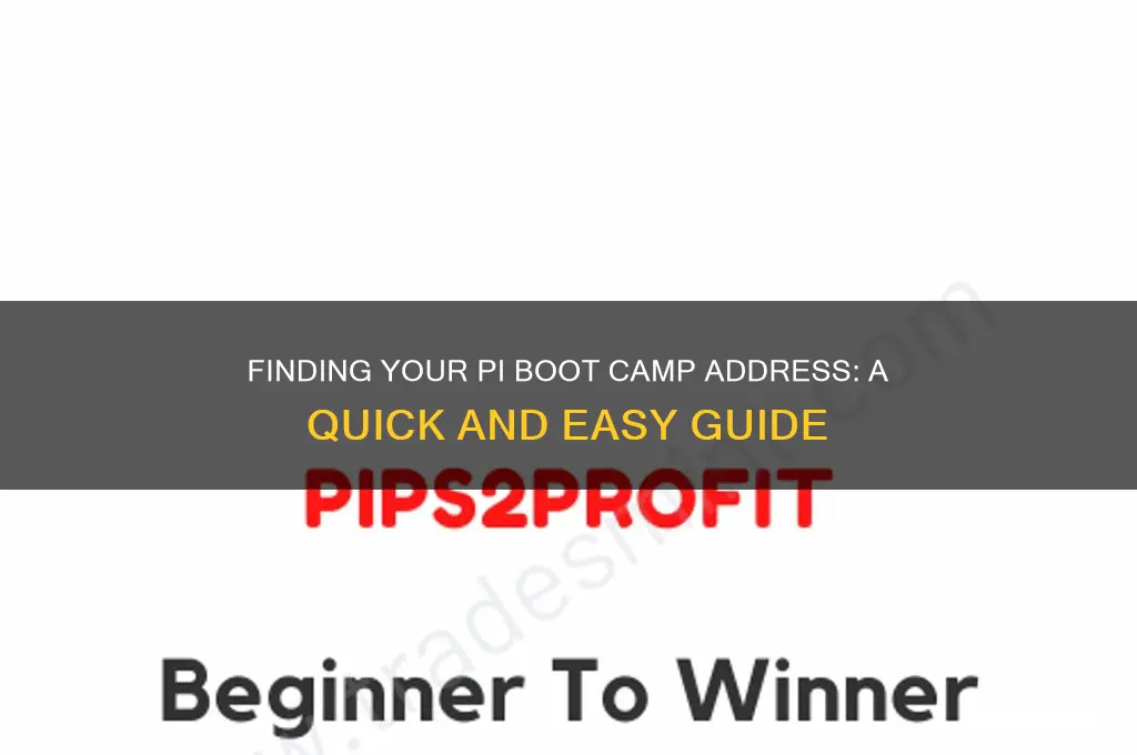 what address do i have for pi boot camp