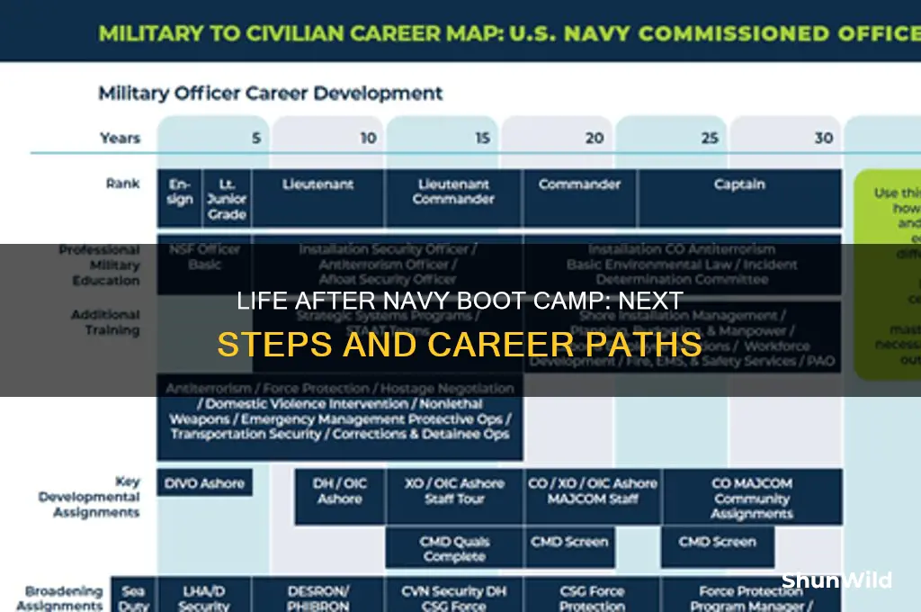 what after boot camp in the navy