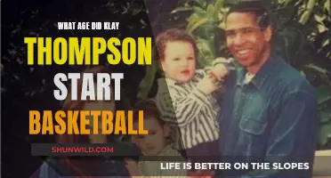How Klay Thompson's Basketball Journey Began
