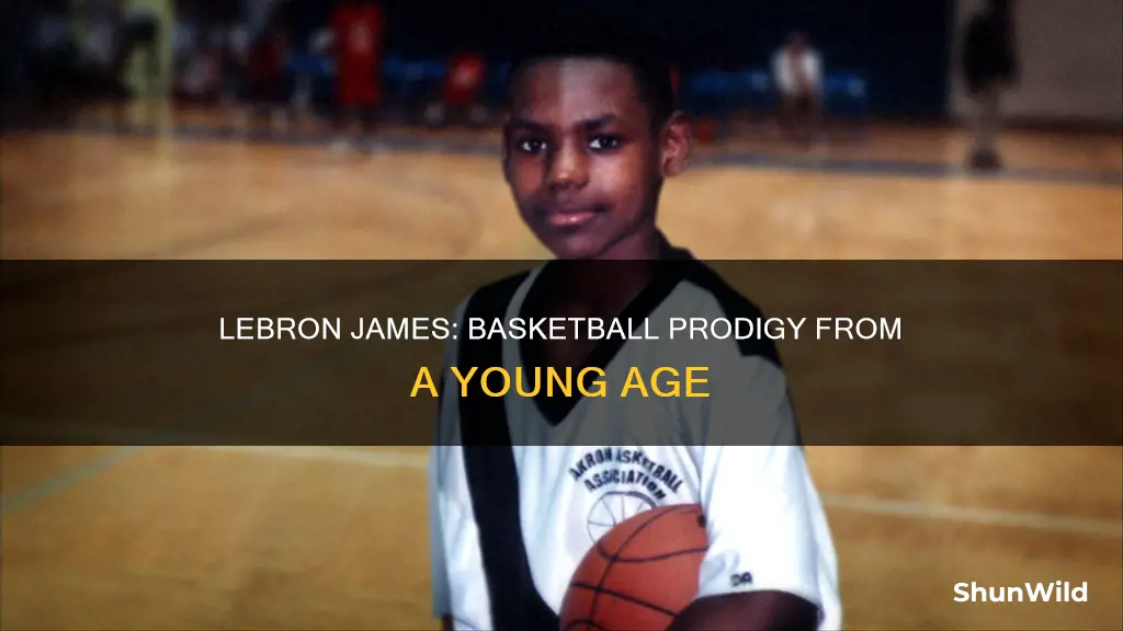 what age did lebron james start basketball