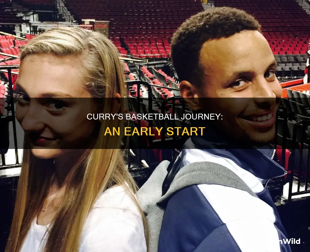 what age did stephen curry start basketball