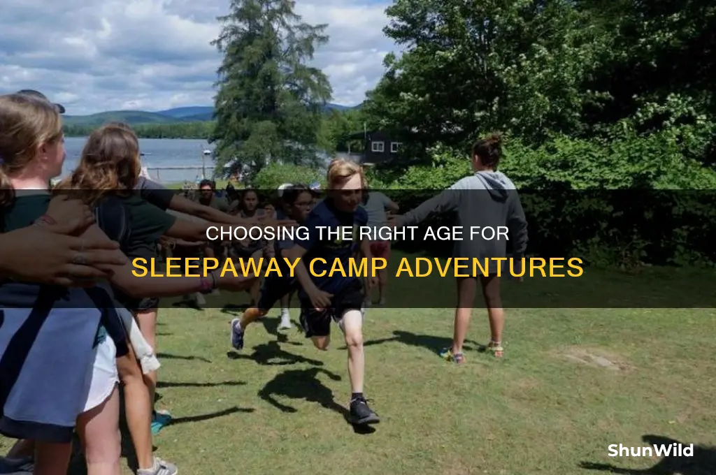 what age for sleepaway camp