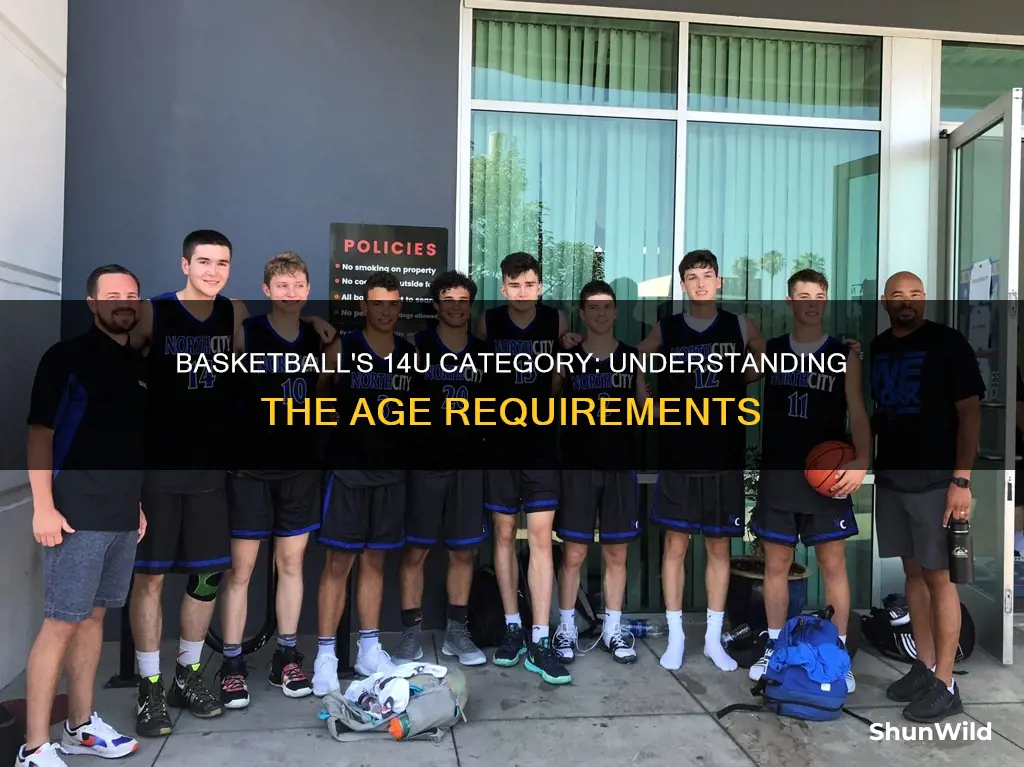 what age is 14u basketball